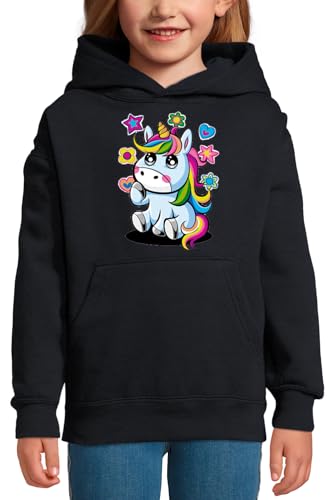 Sweat à capuche bébé licorne enfant anti courant d'air pour fille