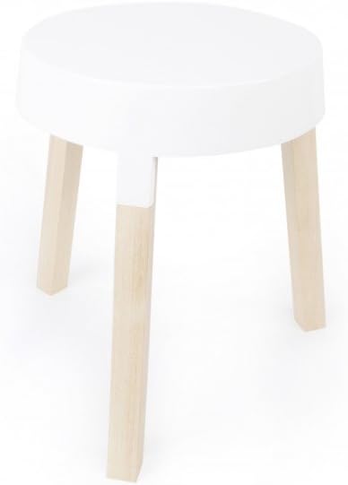 XLBoom Table bxl von in Holzfarbe/White 50 x 40 cm