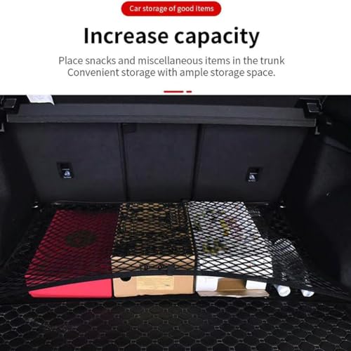 Filet de stockage arrière pour Ford Escort filet élastique de coffre voiture - 5