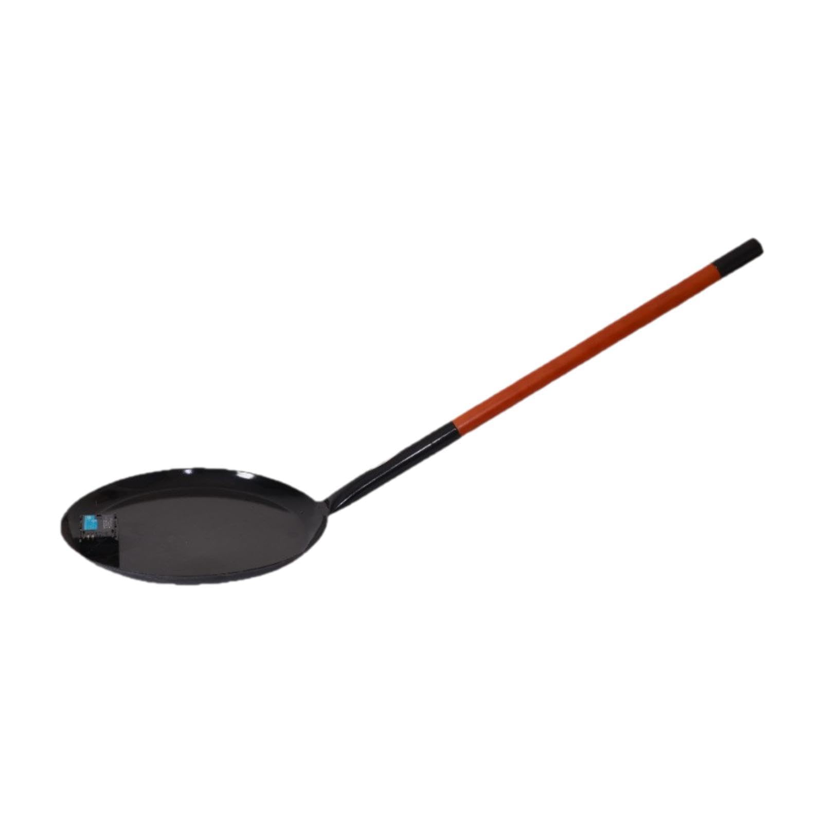 Popcorn Popper Pops Kernels Easy Serving Enamel Stovetop Popcorn Maker Black Plate-image-36