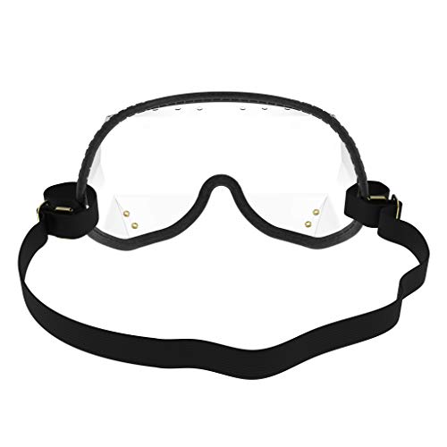 Kroop's Vfr Goggles - Otg Goggles To Fit Over Glasses. Made In Usa. Black/Clear #TOP1