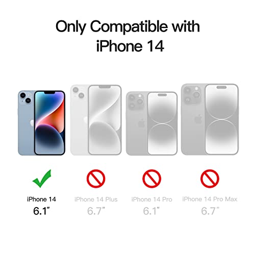 Image of JETech Magnetic Matte Case for iPhone 14, Sky Blue