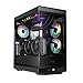 iBUYPOWER Y40 PRO Black Gaming PC Desktop Computer Intel Core Ultra 9 285 CPU, NVIDIA GeForce RTX 5080 16GB GPU, 32GB DDR5 RGB 5200MHz RAM, 2TB NVMe SSD, Windows 11 Home, Keyboard, Mouse- Y40BI9N5801