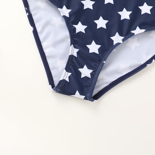 Image of Girls Swimsuit One Piece Bathing Suit Adjustable Straps Solid Color Cut Out Butterfly Girls' Swimwear for 7-14Y