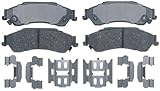 ACDelco 17D729CH Professional Ceramic Rear Disc Brake Pad Set