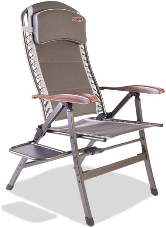 Quest Naples Pro comfort chair with side table. Camping Chair Outdoor