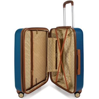 Badgley Mischka Mia 3 Piece Expandable Retro Luggage Set #TOP2