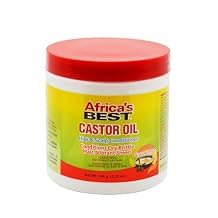Africas Best Castor Oil Hair & Scalp Conditioner, Lightweight Formula, Conditions and Moisturizes Scalp, Fortifies your Hair, For All Hair Types & Styles, 5.25oz