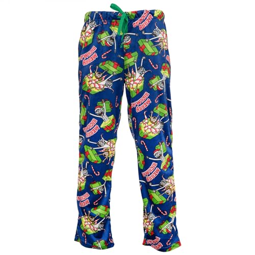 Rick And Morty Christmas Portals All Over Print Sleep Pants