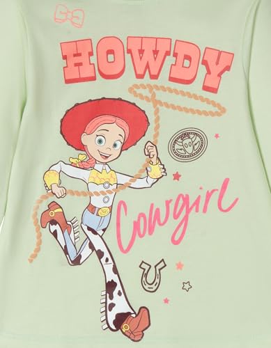 Image of Disney Girls 2 Pack Long Sleeve T-Shirts Infant to Big Kid Sizes (18 Months - 14-16)