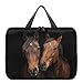 Belidome Laptoptasche mit Griff, PU-Leder, für Netbook und Tablet, Größe 30,5 cm (12 Zoll), Braun