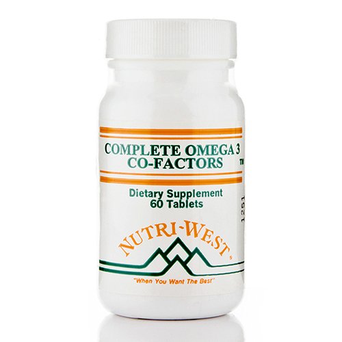 Complete Omega-3 Co-Factors (Adult Formula) - 60 Tablets by Nutri West Complete Omega-3 Co-Factors (Adult Formula) - 60 Tablets by Nutri West