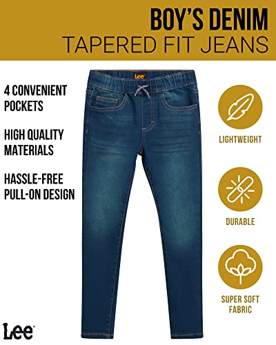 Lee Boys' Jeggings - Pull On Super Stretch Denim Skinny Jeans for Boys (4-20)2