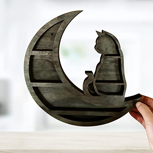Étagère murale chat pour ranger les mini-figurines - 7