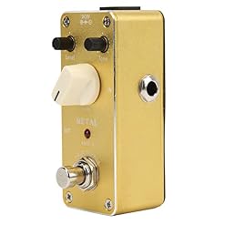 Effets monobloc, pédale d’effet de distorsion métallique portable à 3 boutons classique AMD‑3 gain élevé pour guitariste… - Les Beatles, Paul McCartney, John Lennon, RIngo Starr, George Harrison
