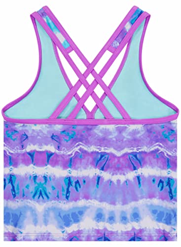 Image of Gerry Girls 3-Piece Tankini & Shorts Swimsuit Set