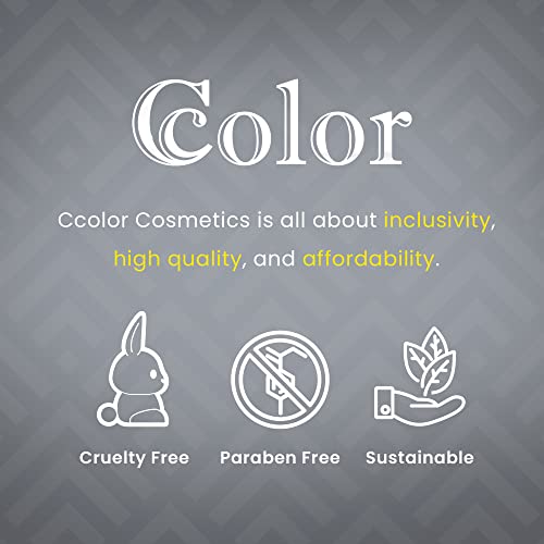 Ccolor Cosmetics - Holographic Face Highlighter, Cream Lavender Highlighter Makeup Stick, Highly Pigmented Face Highlighter, Blendable Shimmering Highlight, Prismatic Glow, Cruelty & Paraben-Free #TOP6