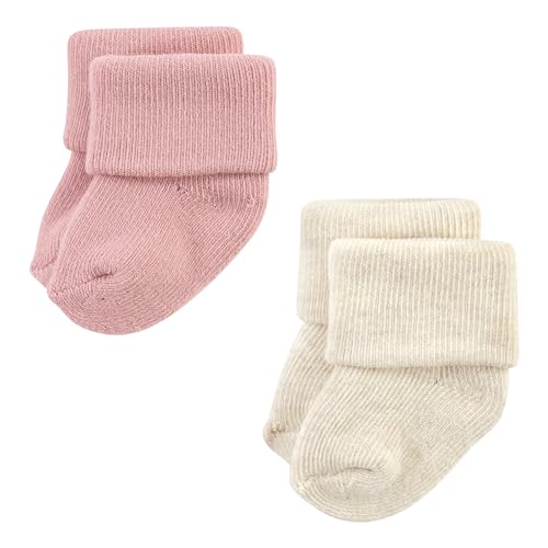 Image of Hudson Baby Baby 8-pack Cotton Rich Newborn and Terry Socks