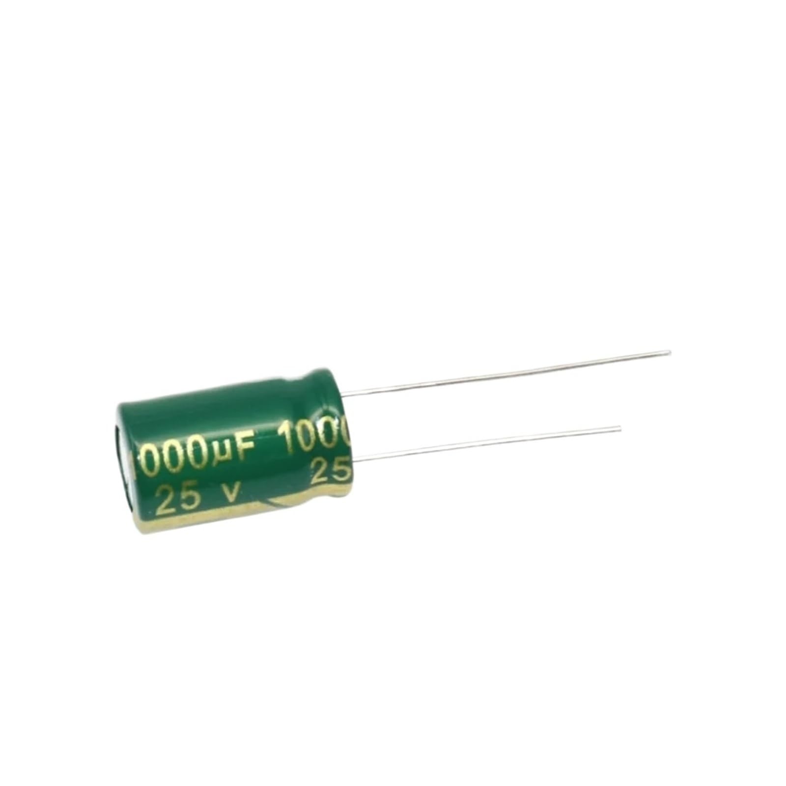 Condensateur électrolytique de puissance 25V 1000uF composant de filtrage radial aluminium