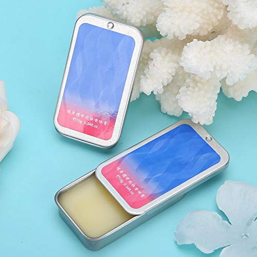 2pcs 10g Parfum Solide, Parfum Naturel Longue Durée Parfum Parfum Pour Femme et Homme Mini Parfum Solide baume cadeau ensemble Pour Tous Les Types de Peau - Image 8