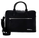 ¡Esta bolsa Calvin Klein con un diseño simple bolsa elegante es imprescindible! Se puede llevar relajado en las dos asas o en una correa de hombro ajustable y extraíble. La bolsa de ordenador portátil convence a todos con su material suave. Dimensiones: 40 x 30 x 11 cm