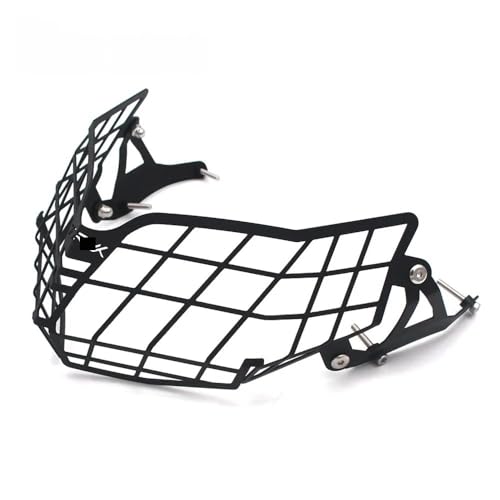 Protège phare moto TRK 502X cache de protection en calandre d'acier durable au design affiné