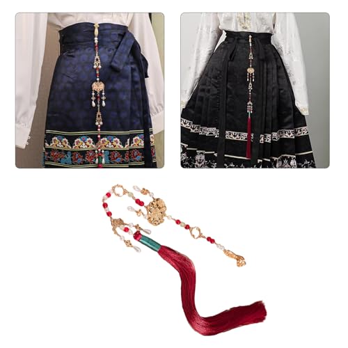 Traditional Chinese Skirt Pendant for Mamianqun Skirt Distinctive Pendant Elegant Waist Wear Chinese Skirt Accessories2
