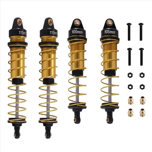 RC�V���b�N�A�u�\�[�o�[ Compatible With Arrma For SENTON For Granite For Typhon For Rock For BLX 1/10 RC�J�[�A�b�v�O���[�h�p�[�c 115mm ���^���V���b�N�A�u�\�[�o�[