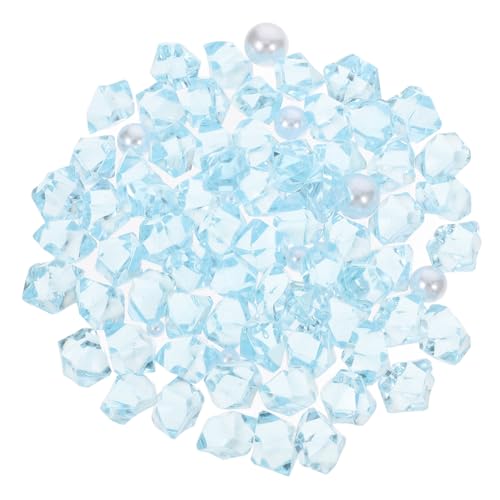 BESPORTBLE Decorative Crystal Pebbles for Fish Tanks Transparent Aquarium Rocks Versatile Fillers for Goldfish Tanks and Centerpieces