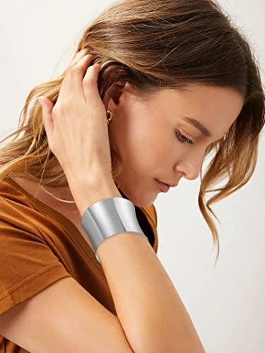 Long tiantian Gold Arm Cuffs for Women Upper Arm Cuff Bangle Bracelet Set Open Wide Wire Bracelets Gold Cuff Bracelets Open Bracelet Jewelry Gifts Greek Goddess Costume Jewelry2