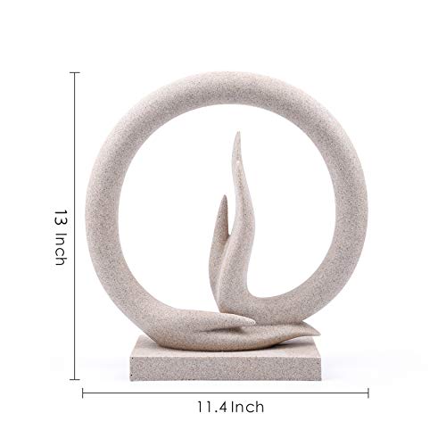 Carefree Fish Desert Sandstone Buddha Hand Statue Yoga Decor The Art Of Minimalism Valuable Collection (Solid 6.6 Pounds) #TOP1