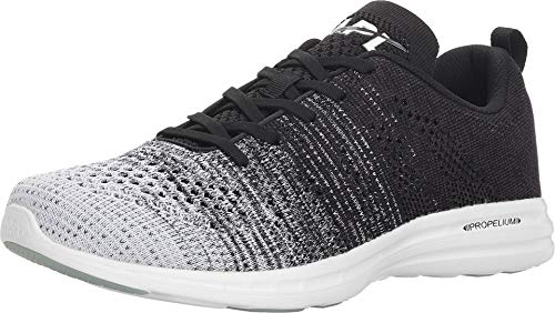 Athletic Propulsion Labs (APL), Mens, Techloom Pro, White/Heather Grey/Black/Melange, 11.5, D - Medium