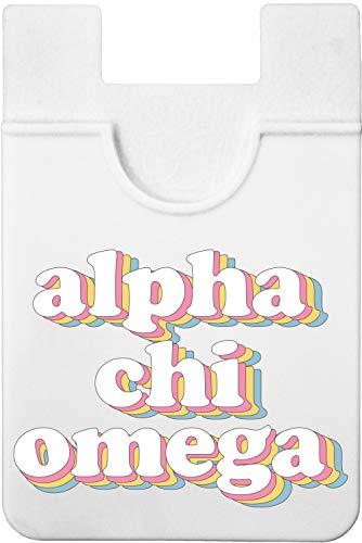 Alpha Chi Omega - Retro Koala Pouch - Adhesive Cell Phone Wallet