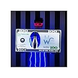 ROYETY LED-beleuchtetes Spirituosenflaschen-Display-Regal, 100-Schein-Aussehen, Weinhalter, Handhalteschild, Barregale Für Spirituosen Für Zuhause/kommerzielle Bar, Acryl-beleuchtetes Flaschendisplay