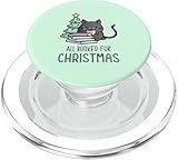 Ideal para bibliófilos y fanáticos de la ficción de gatos: todos reservados para los amantes de los libros de Navidad