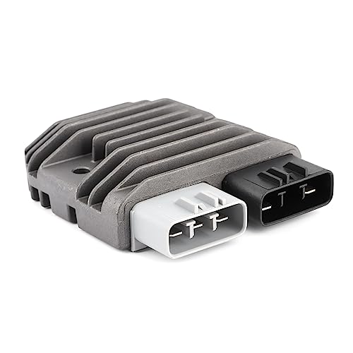 Ejoyous Régulateur Redresseur MOSFET, Régulateur de Tension ABS en Alliage d'aluminium avec Kit d'outils de Borne de 17 Pièces, Stabilisation de Tension de Dissipation Thermique, pour KRF UTV ATV