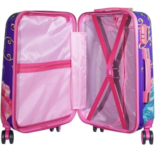 Image of ADSON PC Kids Trolley 360 Rotating Luggage 360 Wheels Non-Breakable Exclusive Edition 20 Inch Kids Hardsided Suitcase with 4 Wheels, 360 Wheel Travel Trolley Bag