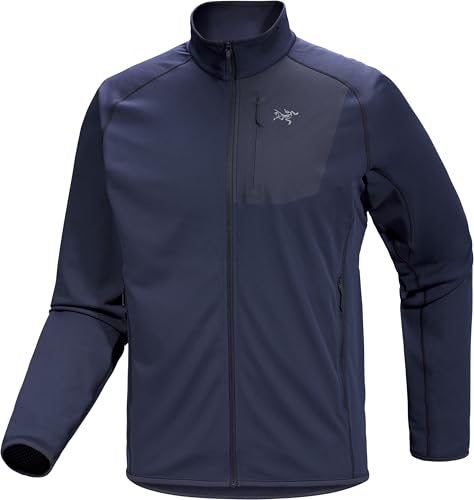 Image of Arc'teryx Delta Jacket Men's | Fleece Jacket Delivering Warmth for Less Weight | Black Sapphire, X-Small