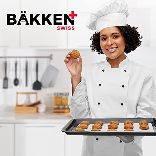 Baking Set – 6 Piece – Deluxe Non Stick Black Coating Inside And Outside – Carbon Steel Bakeware Set – Pfoa Pfos And Ptfe Free By Bakken #TOP6