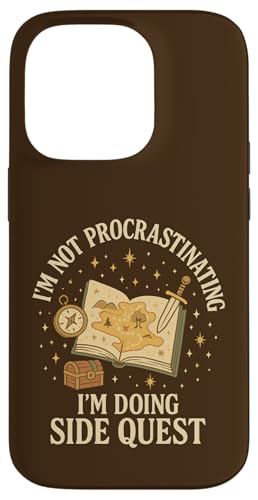 I Am Not Procrastinating I Am Doing Side Quest t@^W[ubN X}zP[X iPhone 14 Pro p