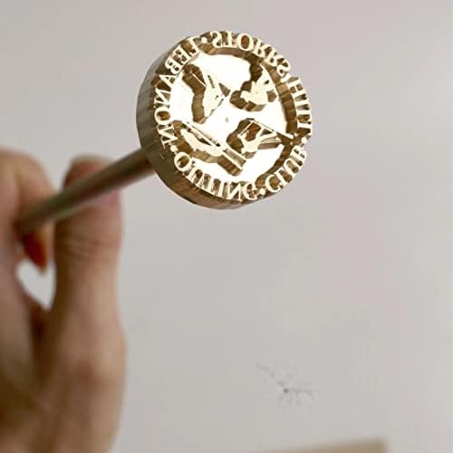 Custom Logo Branding Iron for Wood Personalized Branding Iron Heat Stamp Making Kit Including The Handle, Woodworking Handcrafted by Design (1"x1")