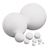 Algopix Similar Product 6 - Rayher Styrofoam Ball White 2 Parts