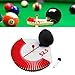 Snooker Aiming Trainer Billiard Training Aid Parts Billiard Aiming Tool Accessories for Beginners Practicing Billiards Club, 5 Degree