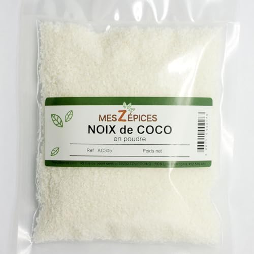 Aube Gourmet - Noix de coco râpée - Sachet de 1 kg