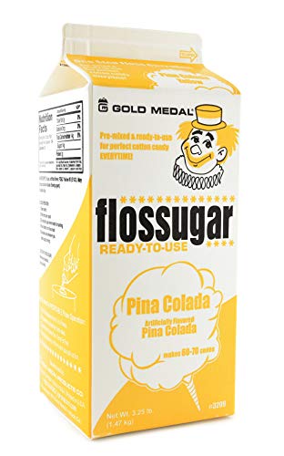 Image of Flossugar Flavor: Pina Colada - Net Wt 3.25 lbs