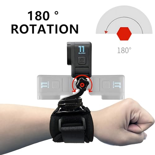 Accessoires de montage de poignet durables pour Insta360 X3 - 4