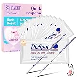 30 Piezas Test De Embarazo, Tiras Prueba de Embarazo Individualmente, Prueba de embarazo Ultratemprana, Detección Precoz Fiable y Rápida, Uso en casa