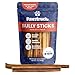 Pawstruck Bully Sticks for Dogs (8" to 12" Sticks, 1lb. Bag) Bulk Natural & Odorless Bullie - Bully Bones Made for Dog & Puppies - Best Long Lasting Odor Free Chew Dental Treats by USA Company