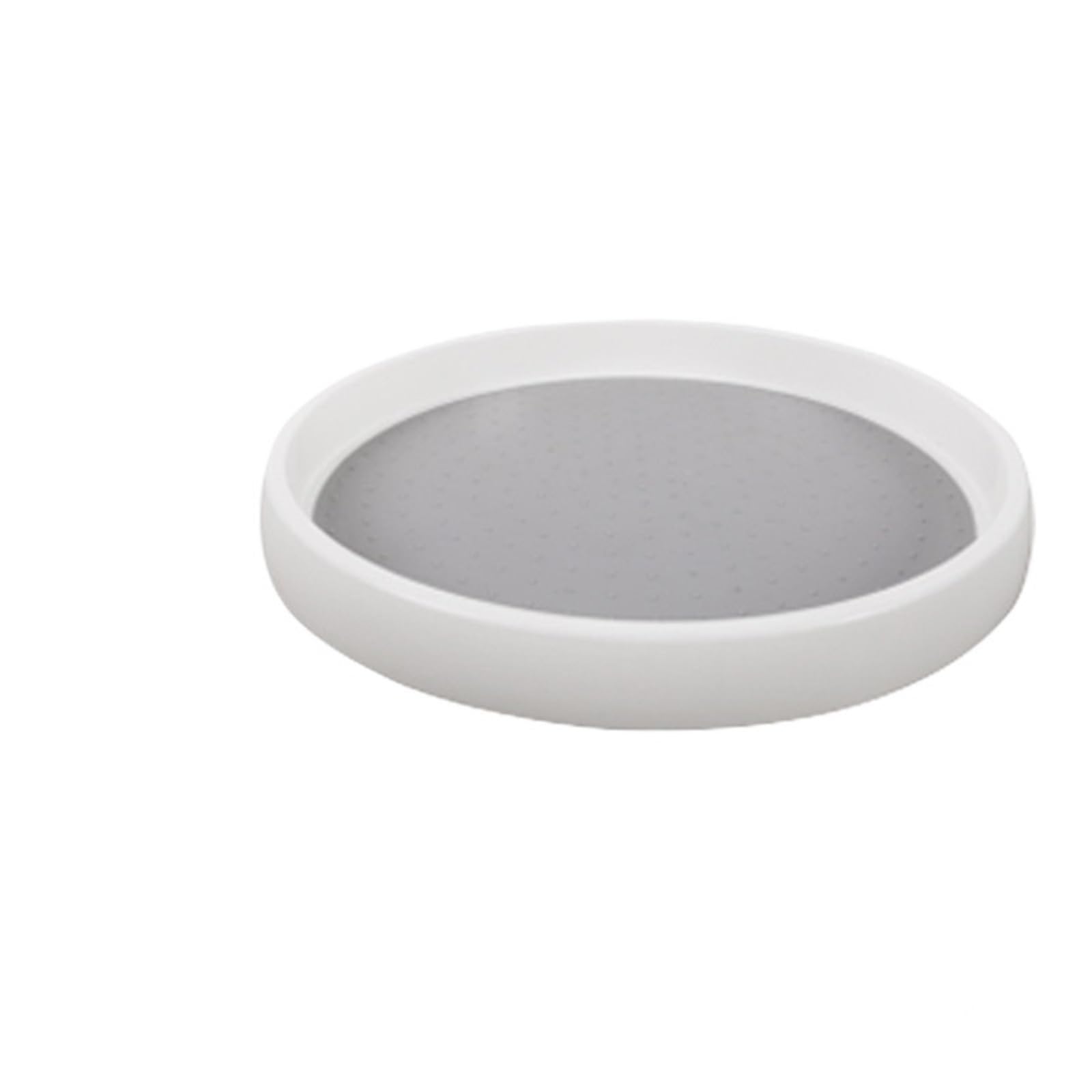 RUWLFE 2Pcs Degree Rotating Spice Organizer Non-Slip Turntable Shelf Storage Tray Kitchen Cabinet Condiment Pantry Space Saver for Kitchen, Cabinet(3.5x25.5cm)