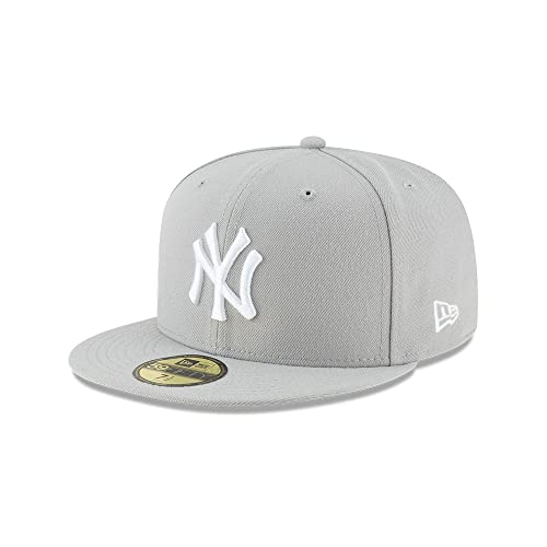 New York Yankees Gray Basic 59FIFTY Fitted